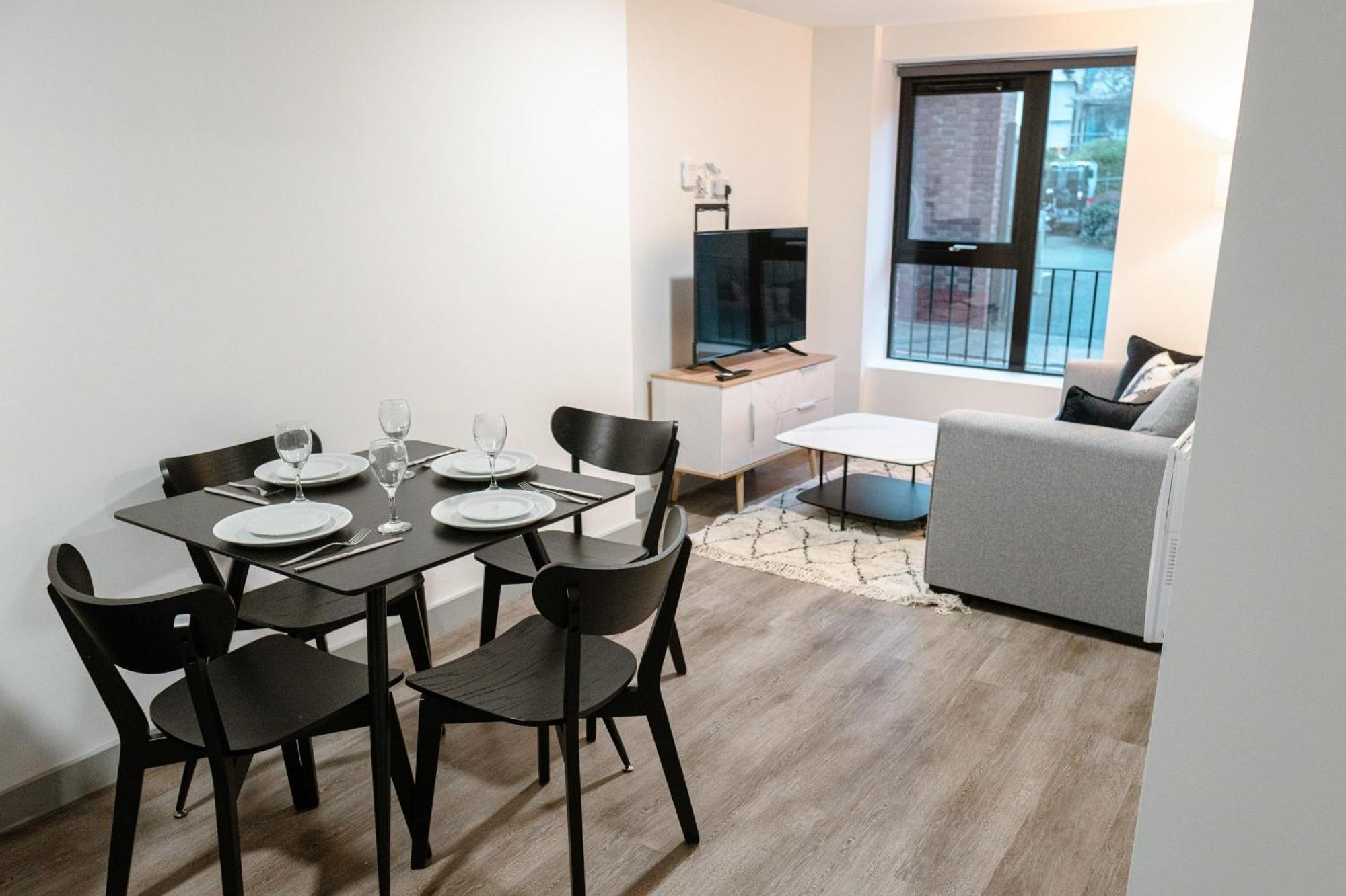 Contemporary 1 Bed Apartment In Central Liverpool Ngoại thất bức ảnh